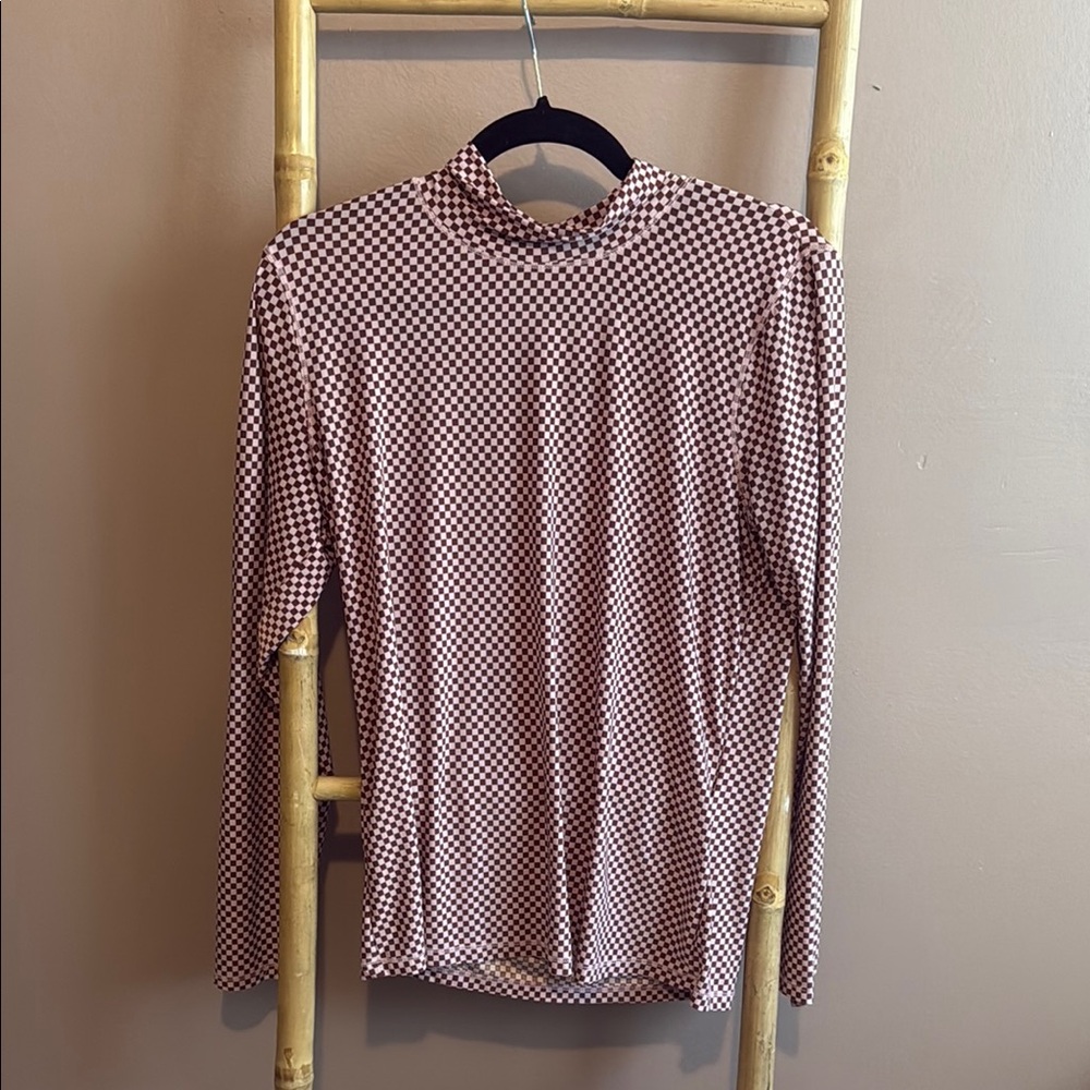Levi's Pink and burgundy Checkered Shirt
